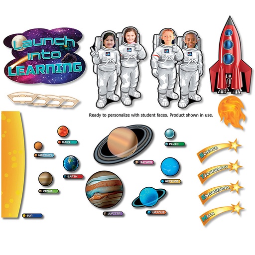 [3085 NS] Launch Into Learning Bulletin Board Set