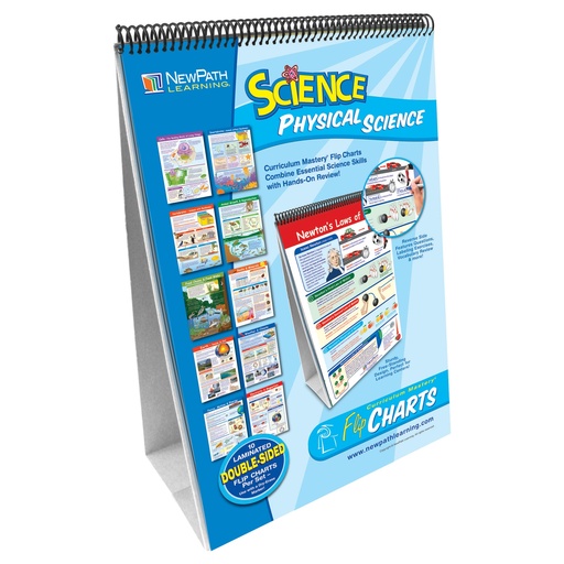 [346009 NP] Physical Science Curriculum Mastery® Flip Chart Grades 6-8