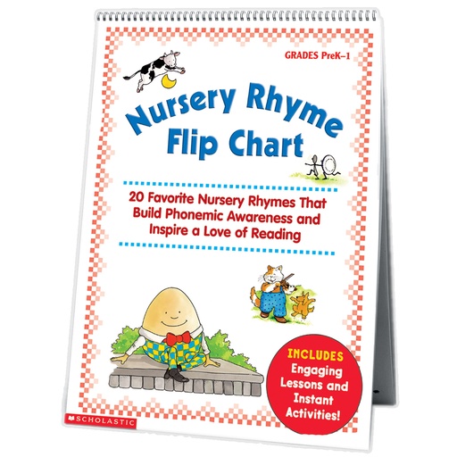 [513820 SC] Nursery Rhyme Flip Chart Grades PK-1