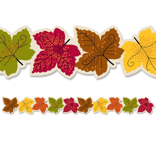 [10472 CTP] Maple Leaves EZ Border 48 Feet