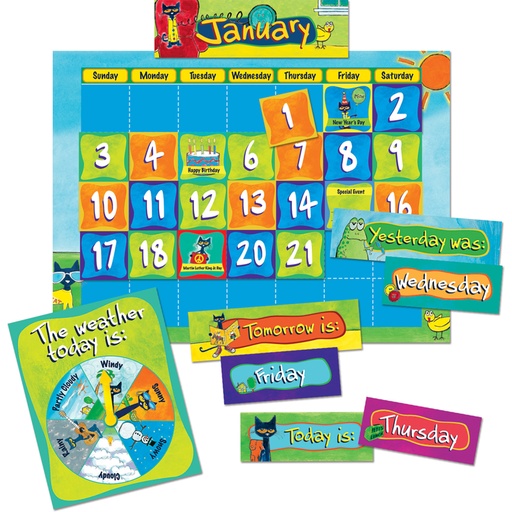 [2388 EP] Pete the Cat® Calendar Kit