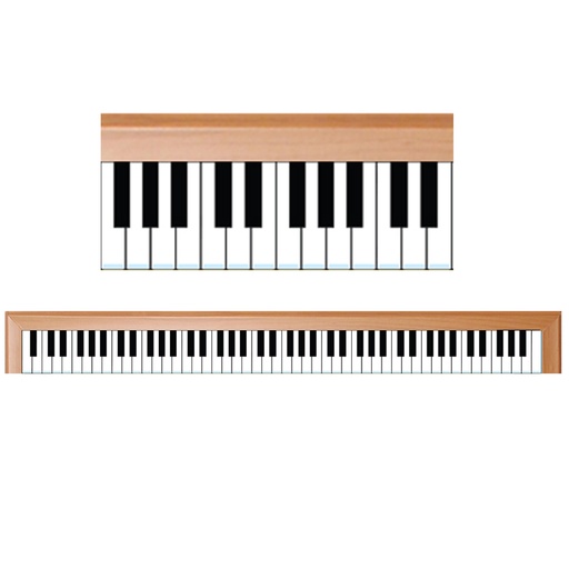 [33672 HG] Piano Border 36 Feet