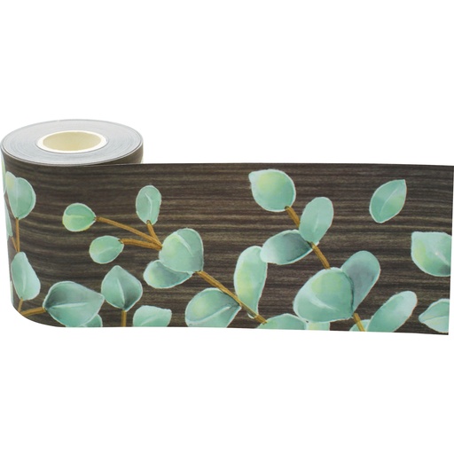 [8923 TCR] Eucalyptus Straight Rolled Border Trim