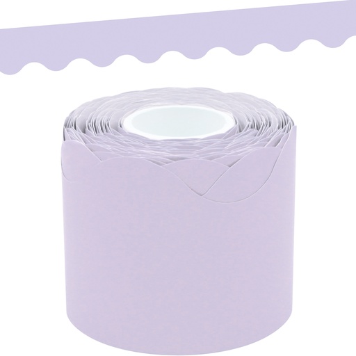 [9158 TCR] Lavender Scalloped Rolled Border Trim