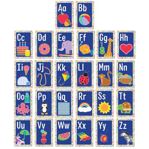 [106059 CD] Alphabet Cards Mini Posters Set