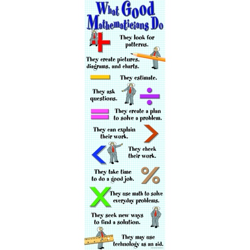 [V1617 TCR] What Good Mathematicians Do Colossal Poster