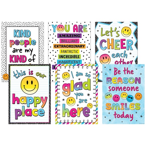 [2088702 TCR] Brights 4Ever Positive Posters Set of 6