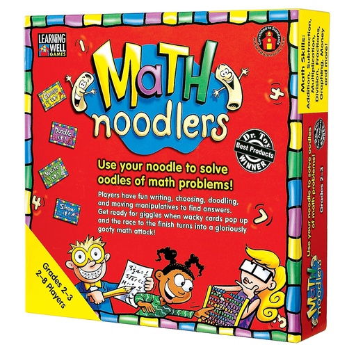 [62350 TCR] Math Noodlers Game Grades 2-3