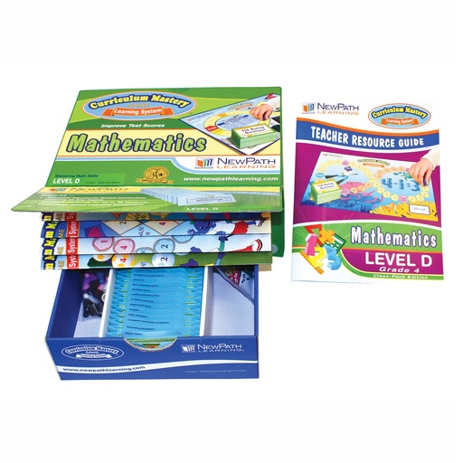 [234001 NP] Grade 4 Math Curriculum Mastery® Game - Class-Pack Edition