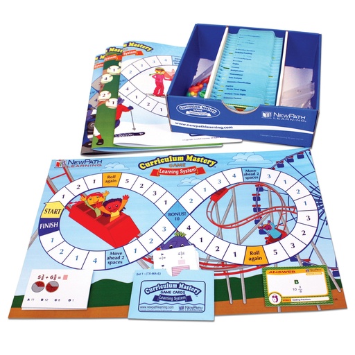 [235001 NP] Grade 5 Math Curriculum Mastery® Game - Class-Pack Edition