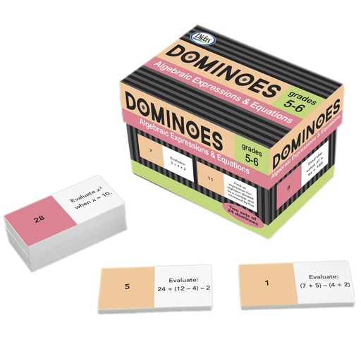 [211241 DD] Algebraic Expressions and Equations Dominoes