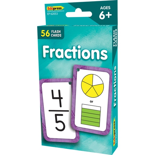 [62053 EP] Fractions Flash Cards