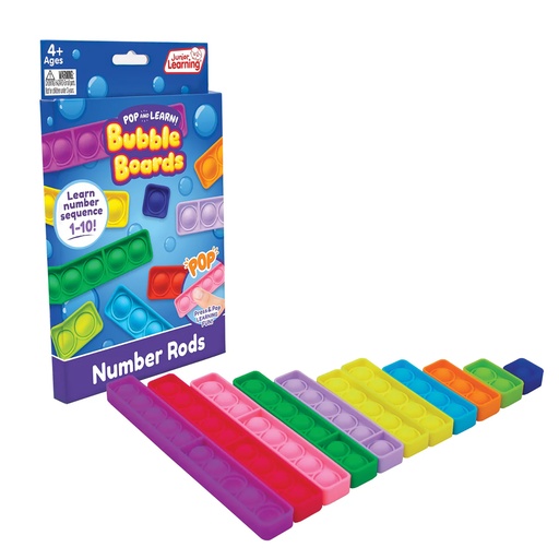 [713 JL] Number Rod Bubble Boards Set of 11