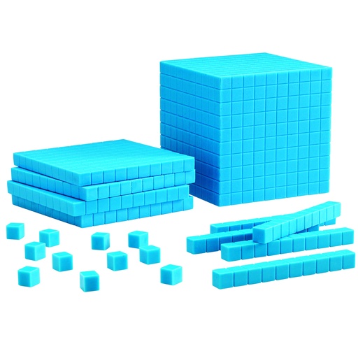 [0930 LER] Blue Plastic Base Ten Starter Set