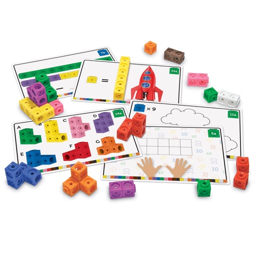 [4286 LER] Mathlink® Cubes Early Math Activity Set