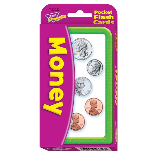 [23020 T] Money Pocket Flash Cards