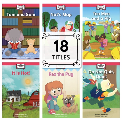 [11021 CTP] Sound-It-Out Stories Decodable Readers Set 1