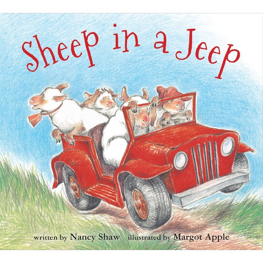 [338057 IG] Sheep in a Jeep Board Book