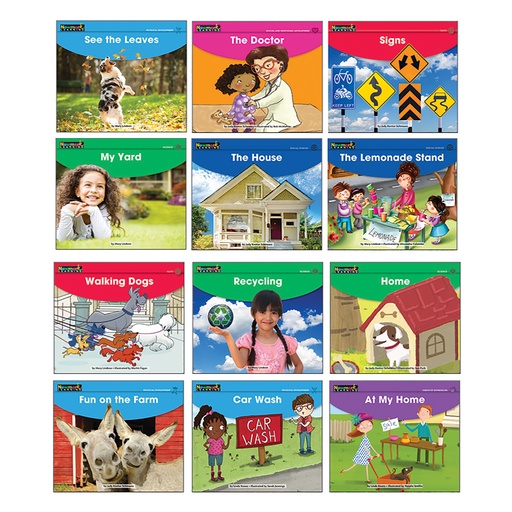 [6203 NL] Early Rising Readers My Neighborhood Theme Set