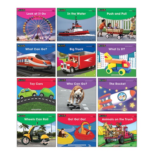 [6209 NL] Early Rising Readers Transportation Theme Set