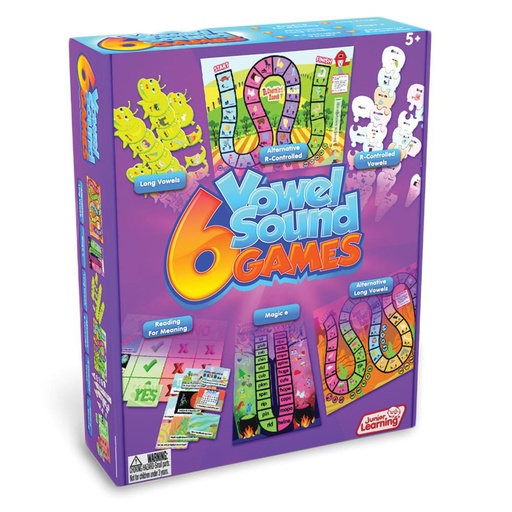 [411 JL] 6 Vowel Sound Games