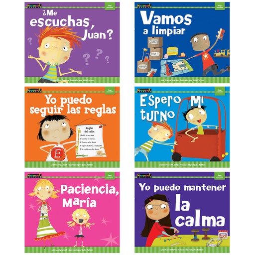 [3322 NL] Spanish MySELF Readers: I Am in Control of Myself Set of 6