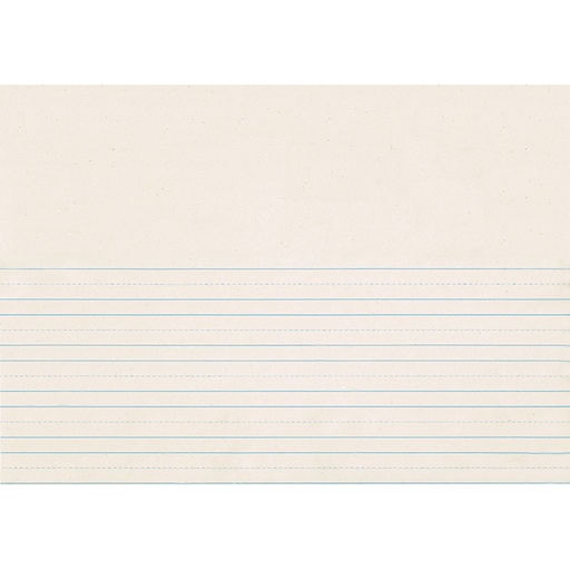 [2657 PAC] 18" x 12" Picture Story 7/8" x 7/16" x 7/16" Ruled Long Newsprint Handwriting Paper 500 Sheets