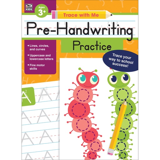 [705218 CD] Pre-Handwriting Practice Activity Book Grade Preschool-2