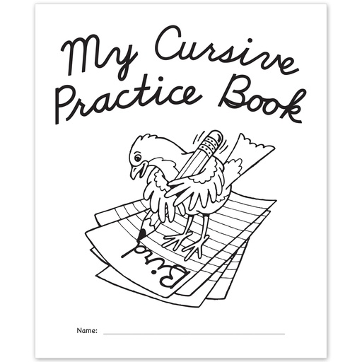 [63880 EP] My Own Books™: My Cursive Practice Book