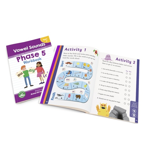 [BB122 JL] Phase 5 Vowel Sounds Workbook