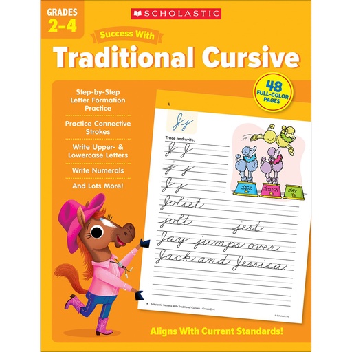 [735553 SC] Success With Traditional Cursive: Grades 2–4