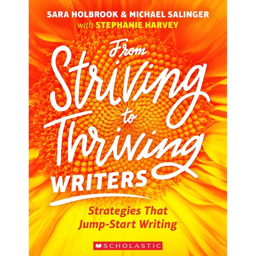 [832168 SC] From Striving to Thriving Writers