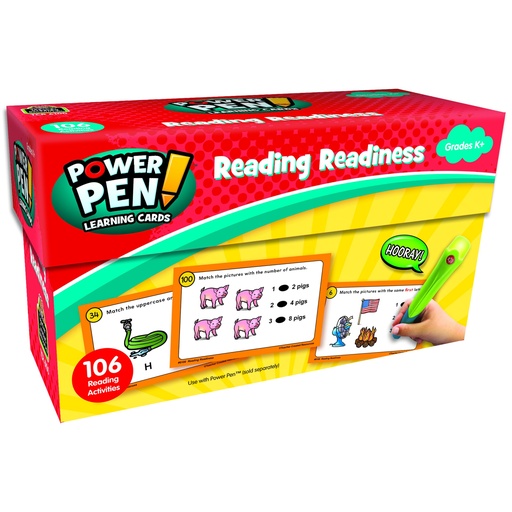 [6100 TCR] Power Pen™ Learning Cards: Reading Readiness