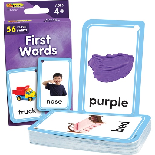 [62069 TCR] First Words Flash Cards