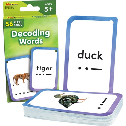 [62078 TCR] Decoding Words Flash Cards