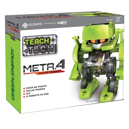 [TTG617 ELE] TEACH TECH™ Meta.4 Solar Robot Kit