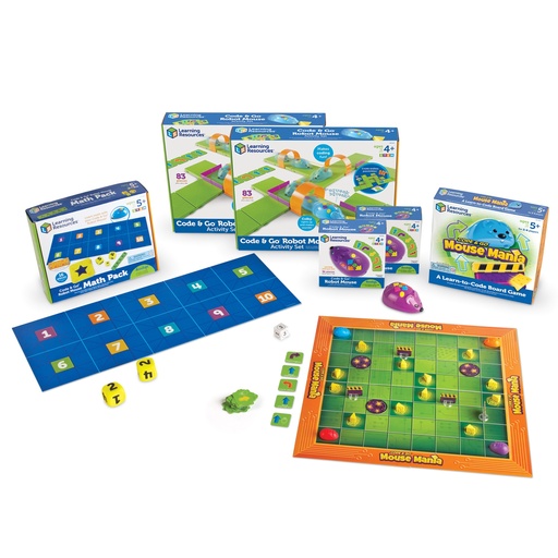 [2862 LER] Code & Go® Robot Mouse Classroom Set