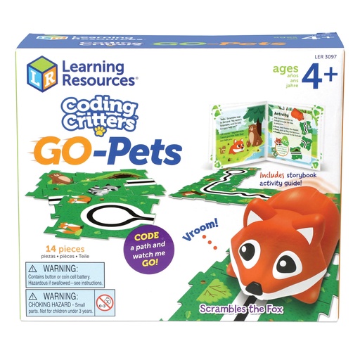 [3097 LER] Scrambles the Fox Coding Critters™ Go-Pets