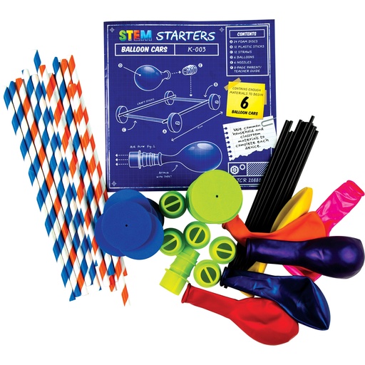 [20880 TCR] STEM Starters: Balloon Cars