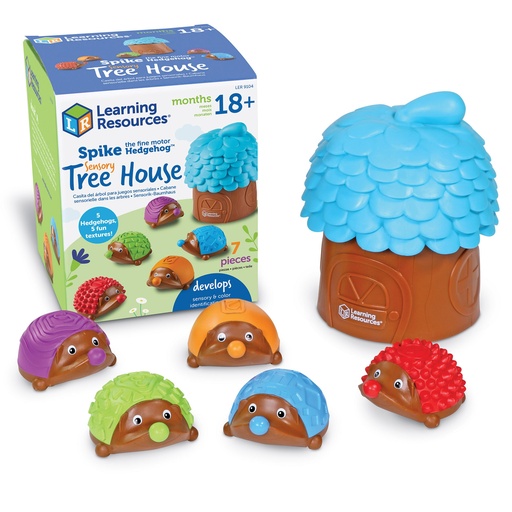 [9104 LER] Spike the Fine Motor Hedgehog® Sensory Tree House