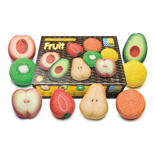 [1134 YD] Fruit Sensory Play Stones