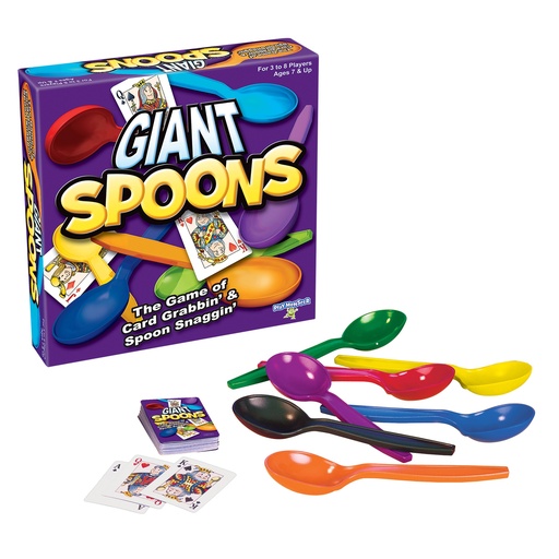 [6742 PAT] Giant Spoons The Card Grabbin' & Spoon Snaggin' Game