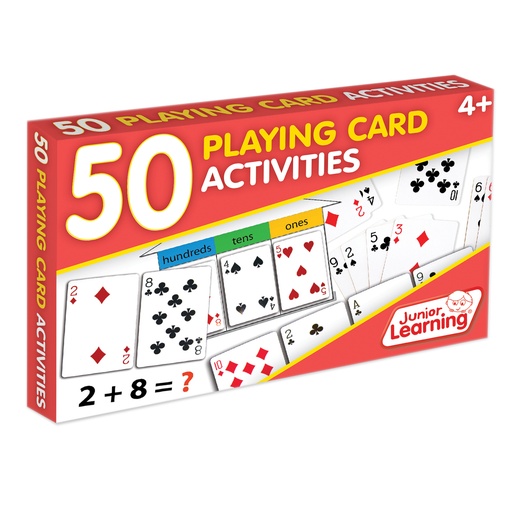 [341 JL] 50 Playing Cards Activities