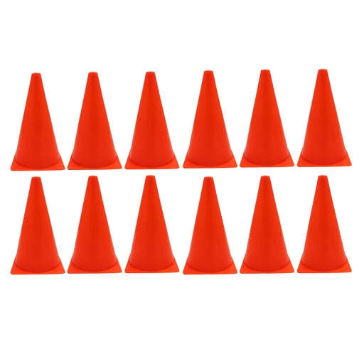 [SC9-12 MAS] Orange 9" Safety Cones Pack of 12