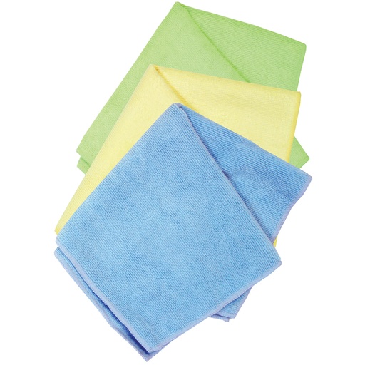 [25853 SMA] 14" x 14" Microfiber Detailing Towels Pack of 3