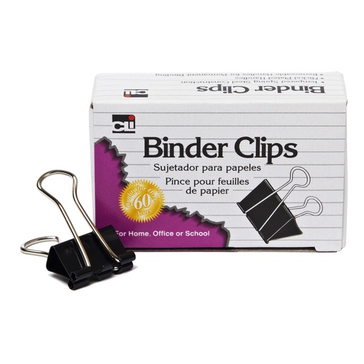 [50001 CLI] 1/4" Mini Binder Clips Box of 12