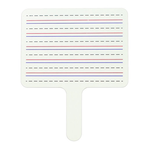 [40670 CL] Two-Sided Dry Erase Answer Paddle