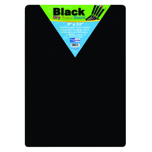 [40065 FS] Black 9" x 12" Dry Erase Boards