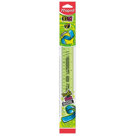 [279010 MAP] Assorted Twist'N Flex Ruler 12" 