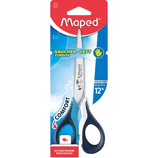 [696510 MAP] Sensoft Left-Handed 6.33" Scissors with Flexible Handles